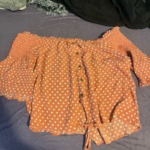 Women’s western blouse. Size small. Off the shoulders